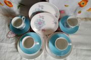 Vintage tea set , Johnson Brothers, retro coffee set