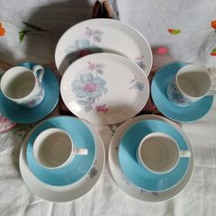Vintage tea set , Johnson Brothers, retro coffee set