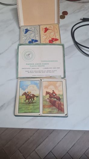 Vintage playing cards