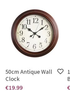 Clock 50cm