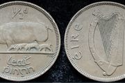 [#41] - Ireland 1953 | Half Penny | 1/2d | KM.10