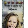Hanging Photo Slate 30 x 15cm photo rock slate Image 2