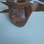 Ex film prop, handcarved hardwood vase Image 2