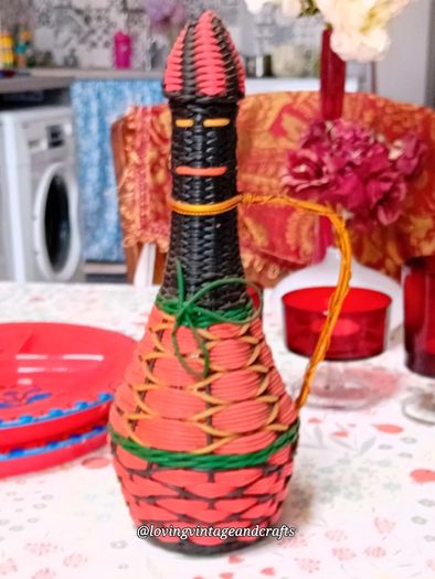 French Scoubidou Wine Decanters