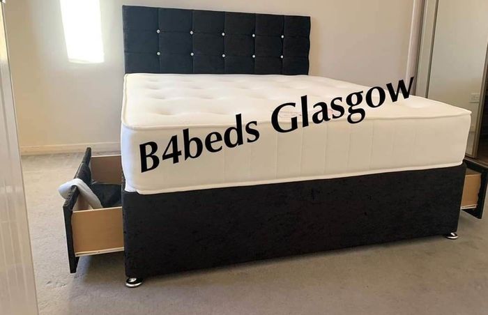 New Double, King And Superking Sizes Divan Beds Instock. Multiple Headboard Designs And Drawers Storage Available