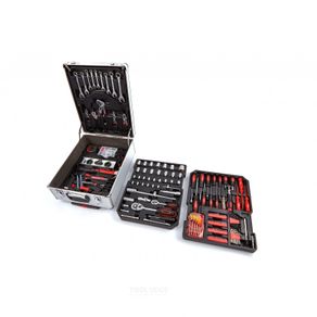 Tool Trolley Case 599 Piece Set DIY Essential Kit