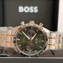 BOSS Tourmaster 41mm Mens Watch Green 1514287 Image 7