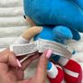 Sonic the Hedgehog Plush Toy Approx. 11 Sega Used Dirty PLease look at the pictures Image 10