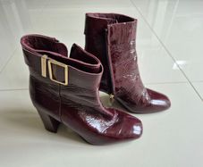 Tommy Hilfiger ancle boots - burgundy