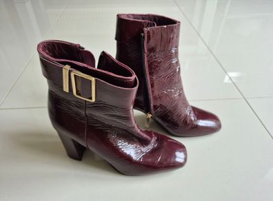 Tommy Hilfiger ancle boots - burgundy