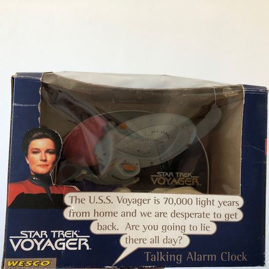 Star Trek Voyager Clock