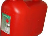 fuel can 10 litre with spout - plastic