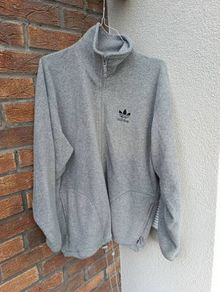 Vintage Adidas Fleece Zip Jacket Mens Large L