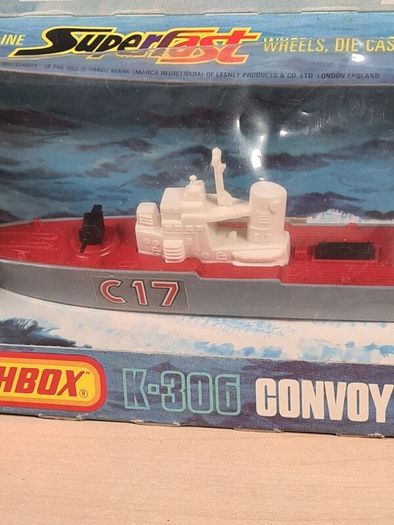 Vintage Matchbox Seakings K-306 Convoy Escort  1972