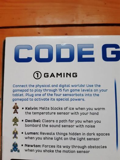 Mobile Phone and Code Gamer