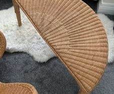 Meditation chair and table