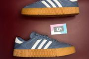Premium Adidas Samba Rose Wedge Navy White Gum