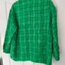 Zara tweed overshirt jacket, green size S Image 3