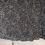 stunning black and white pleated midi skirt Image 5