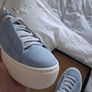 Paul Green Leather Sneakers - Light Blue - UK 6 - BNWT RRP 199 Image 10
