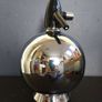 Amazing Vintage Retro Funky Kitsch Globe Shaped Soda Syphon in Chrome - Perfect for a Man Cave or Home Bar Image 4