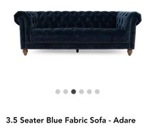 Adare Chiltern fabric 3.5 sofa