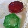 3 Mini Cut Glass Cruets Image 4