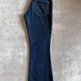 Vintage inspired Levis 525 Bootcut Jeans W29 Dark Blue Denim Flared Leg Altered Length Y2K Image 5