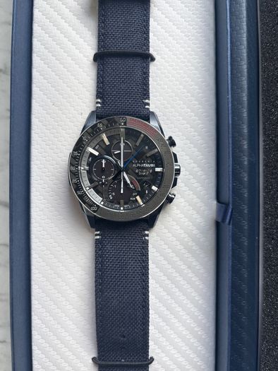 Casio Edifice EQB-1000AT-1AJR Scuderia AlhaTauri Limited Edition 2021-Full set