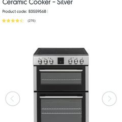 Kenwood ceramic oven in silver