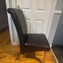 Solid oak table & chairs Image 6