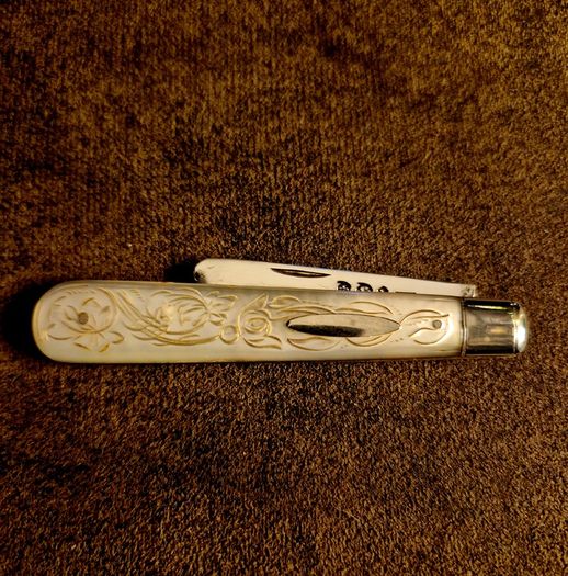 Victorian Sterling Silver Fruit Knife