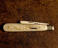 Victorian Sterling Silver Fruit Knife