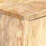 Highboard 80x30x100 cm Solid Mango Wood Image 4