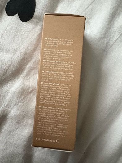 ground sleep pillow soray 30ml