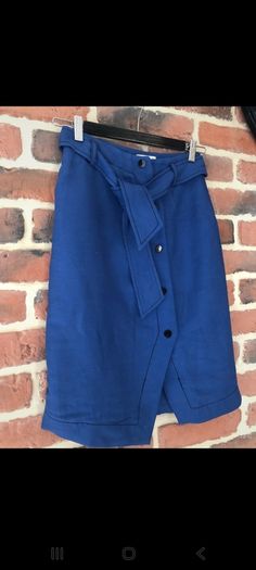 Blue skirt sandro