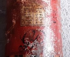 vintage possibly antique saving tin, 40 c