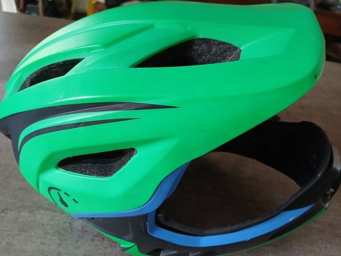kids 2 in 1 lightweight fullface bicycle bike helmet for sale