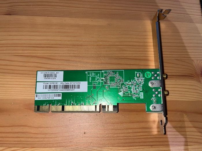 PCI Wireless Network Card (ProNets WP81R1)