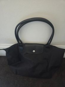 Longchamp Ladies Black Tote Size L