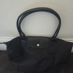 Longchamp Ladies Black Tote Size L