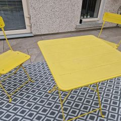 Ikea bistro set (folding table and 2 chairs)