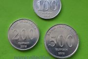 Indonesia 2016 year Uncirculated coins.