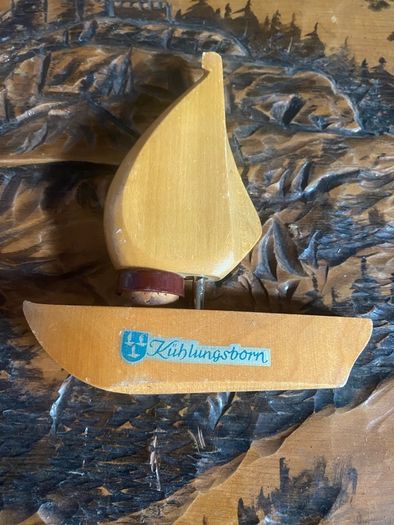 Antique wooden Wine bottle screwcork opener