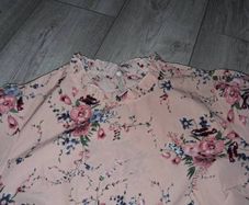 Elegant Dressy Floral Print Puff Sleeve Blouse - Size - 1XL - RRP - 18.92
