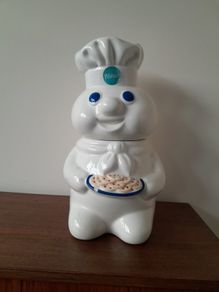 Vintage Pillsbury Dough Boy Biscuit Jar