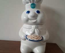 Vintage Pillsbury Dough Boy Biscuit Jar