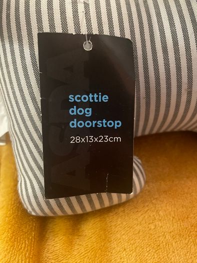 New Scottie Dog Door Stop