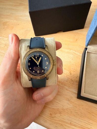 Baltic Aquascaphe Bronze Watch
