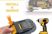 Battery Adapter For Makita 18V Bl1830 Bl1860 Bl1815 Li-Ion Battery To For Dewalt 18V 20V Dcb200 Li-Ion Battery